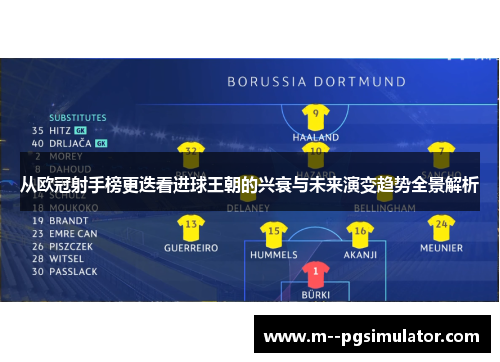 从欧冠射手榜更迭看进球王朝的兴衰与未来演变趋势全景解析