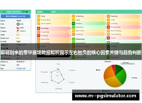 即将到来的意甲赛场数据解析揭示左右胜负的核心因素关键与趋势判断
